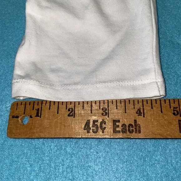 M&S London leggings soft stretchy elastic waistband white NEW size 14 long - Picture 8 of 8